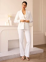 Mid-Rise Boot Cut Pant