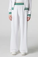 Active Striped Waist Fleece Sweatpant