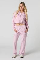 Pantalon d'entraînement cargo en molleton