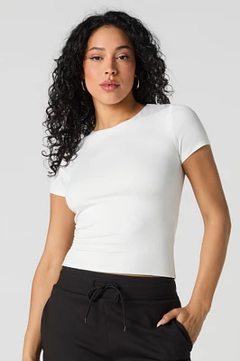 T-shirt ras du cou profilé