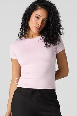 T-shirt ras du cou profilé