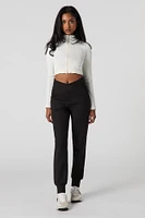 Soft Foldover Waist Jogger
