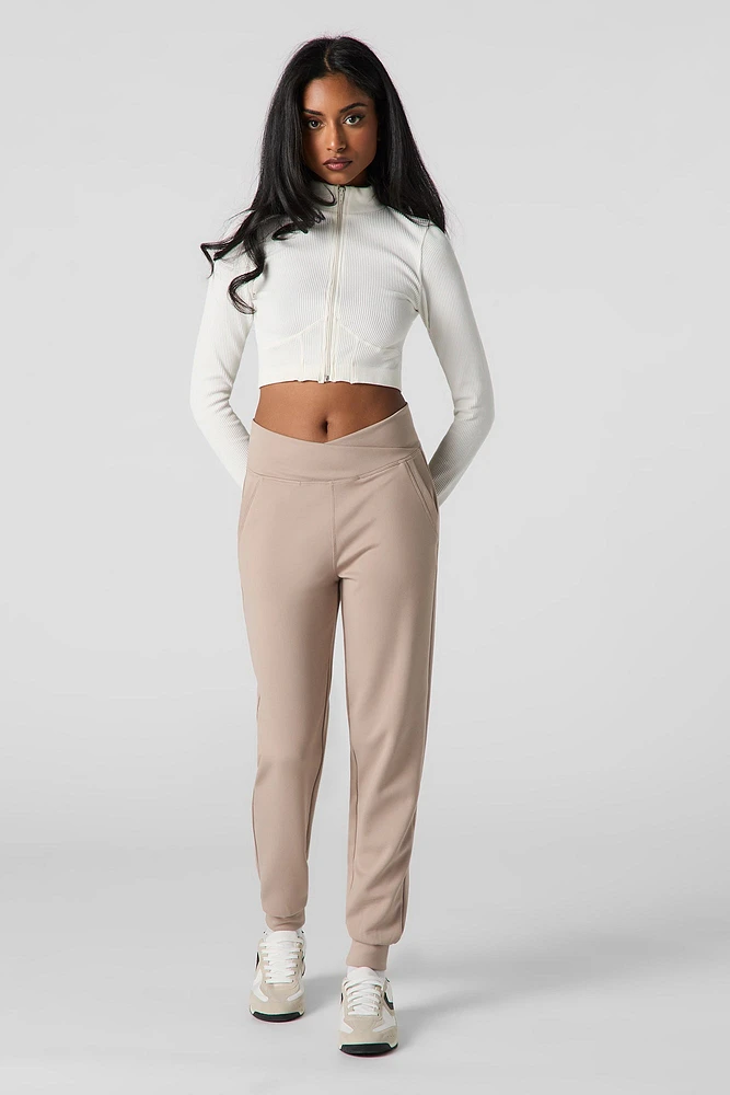 Soft Foldover Waist Jogger