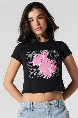 Graphic Cropped T-Shirt