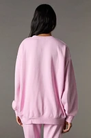Playboy Oversized Graphic Fleece Sweatshirt