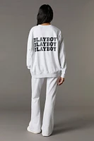 Playboy Graphic Flare Fleece Sweatpant