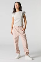 Jogger cargo avec patte de boutonnage double