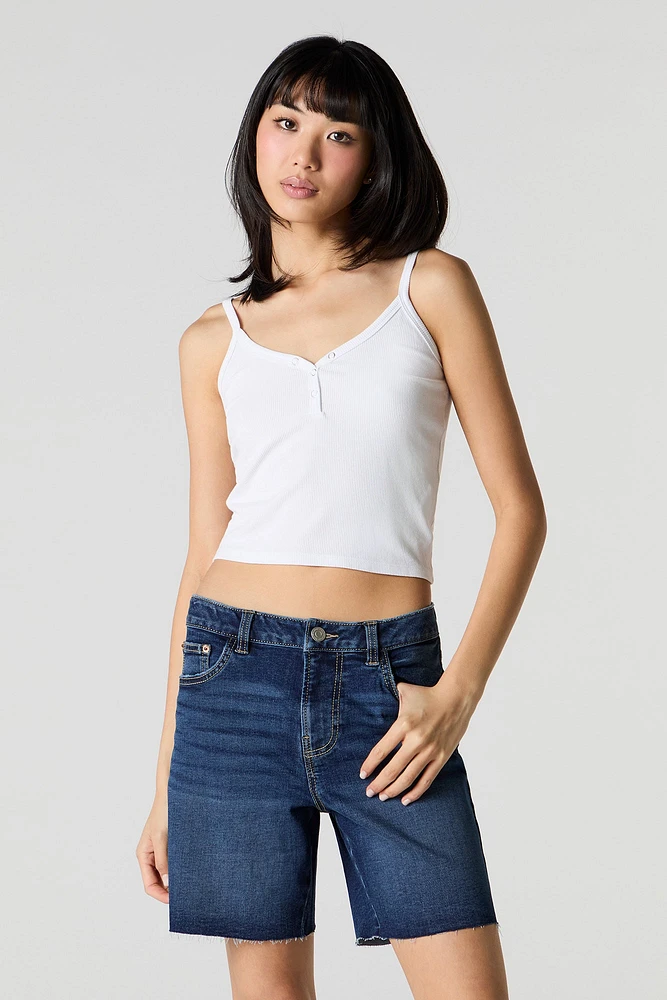 Longline Denim Short