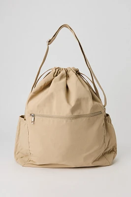 Drawstring Shoulder Bag