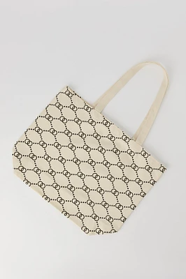 Status Print Tote Bag