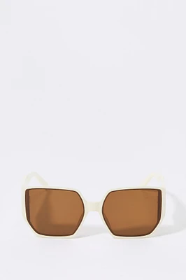 Oversized Geo Sunglasses