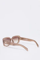 Lunettes de soleil surdimensionnées