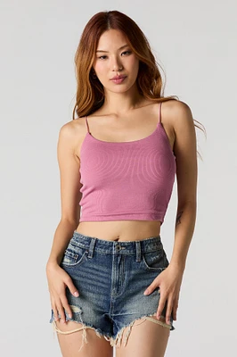 Ribbed Bungee Strap Cami