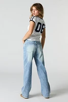 Curvy Stretch Wide Leg Jean