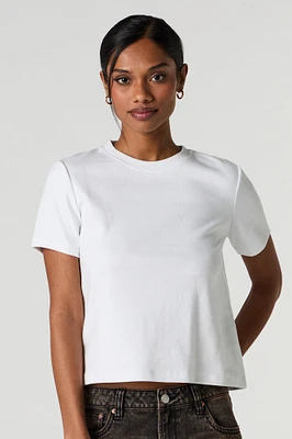 T-shirt ras du cou décontracté