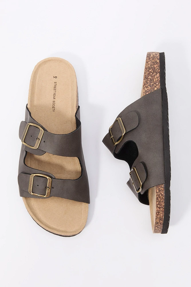 Buckled Cork Slide