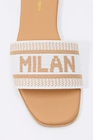 City Knit Band Sandal
