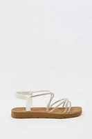 Strappy Rhinestone Sandal