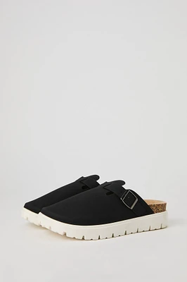 Platform Buckle Clog