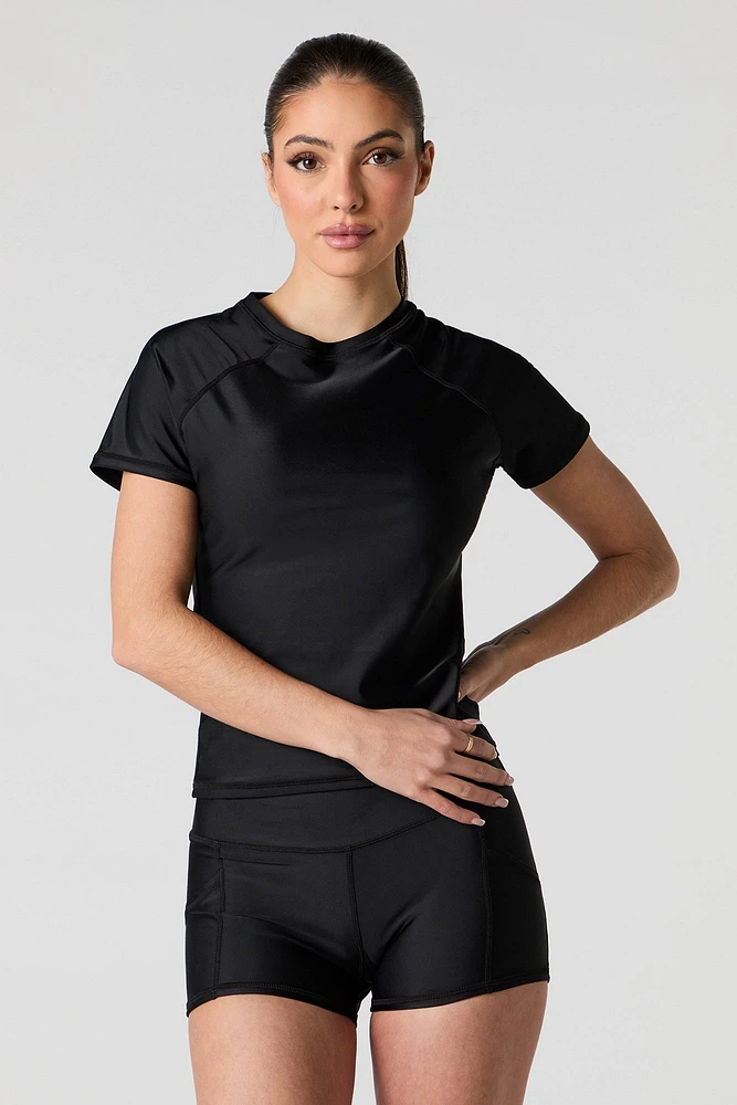Maillot dermoprotecteur à manches courtes