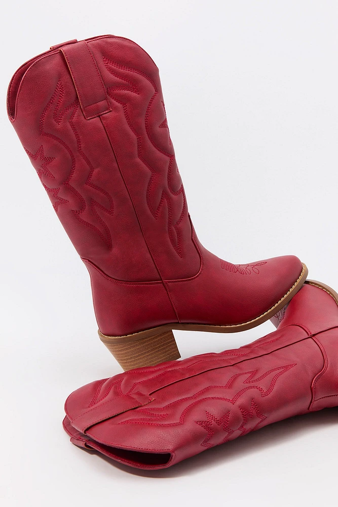 Bottes de cowboy western