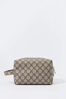 Status Print Makeup Bag