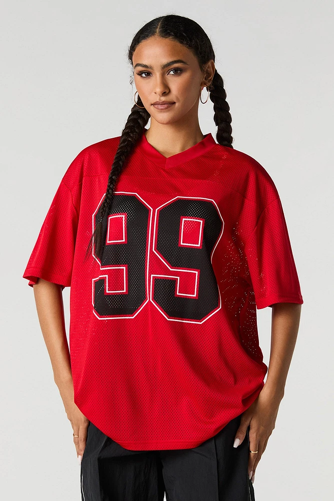 Jersey de football en filet imprim
