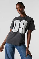 09 NYC Graphic Washed Boyfriend T-Shirt