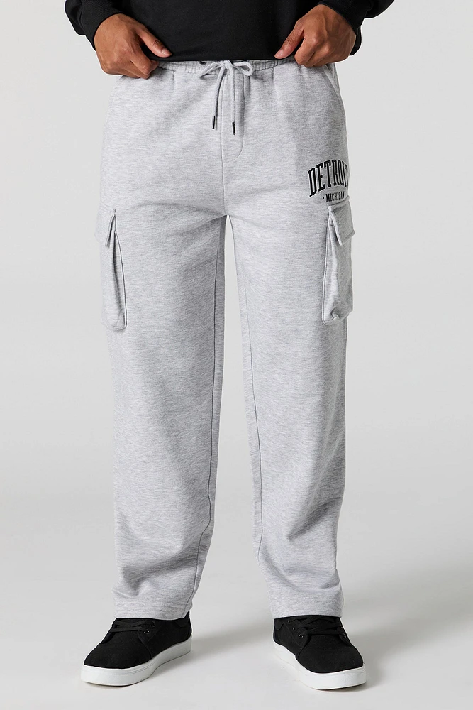 City Graphic Fleece Cargo Sweatpant