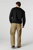 Pantalon cargo classique à taille coulissante