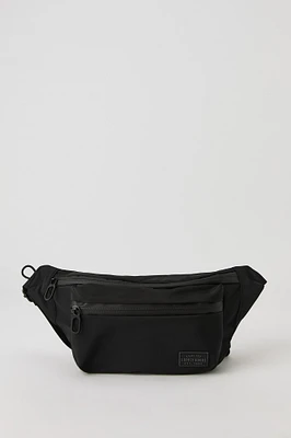 Nylon Dual Compartment Fanny Pack