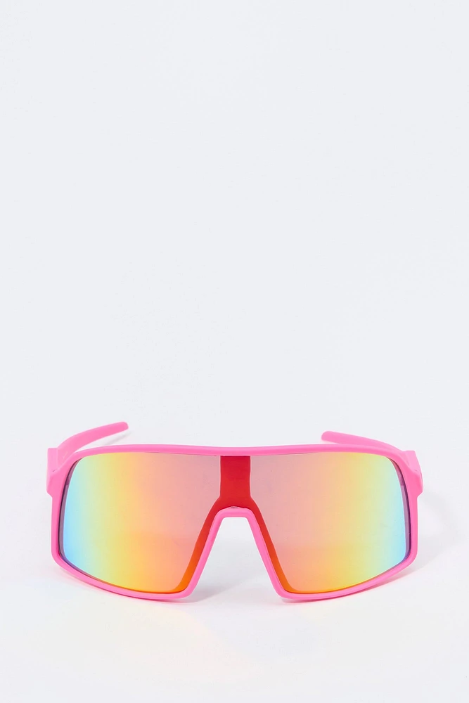 Soft Touch Shield Sunglasses