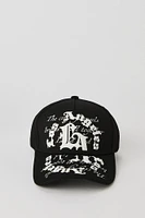 LA Gothic Graphic Baseball Hat