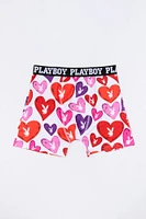 Caleçon à imprimé Playboy Cœur