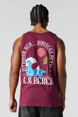 LA Beach Graphic Tank