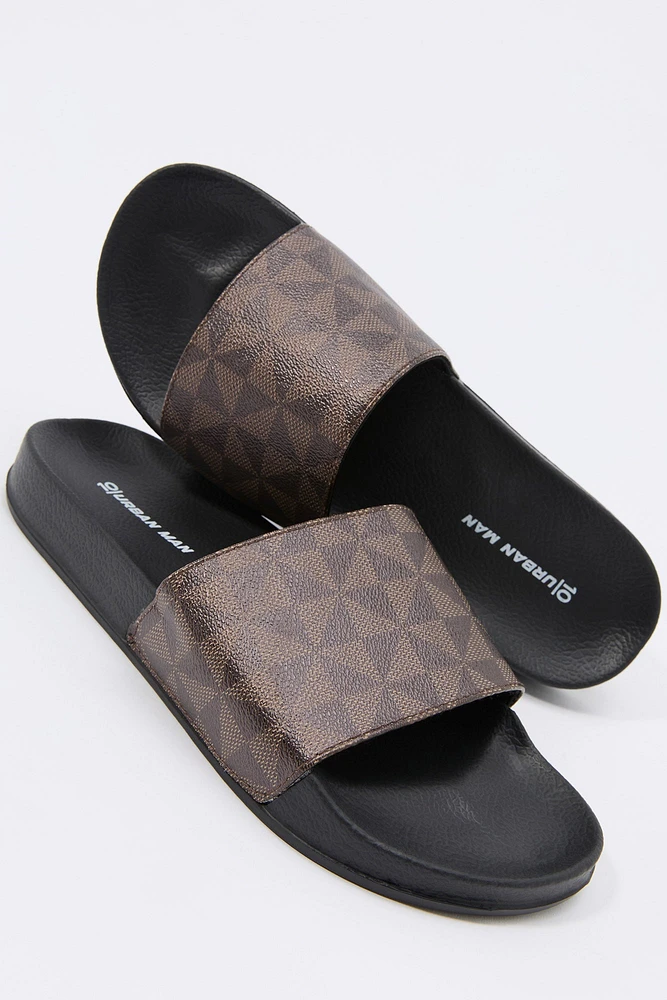 Faux Leather Status Print Slide