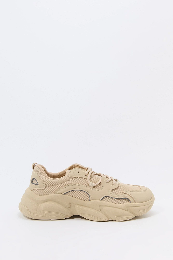 Chunky Mesh Running Shoe