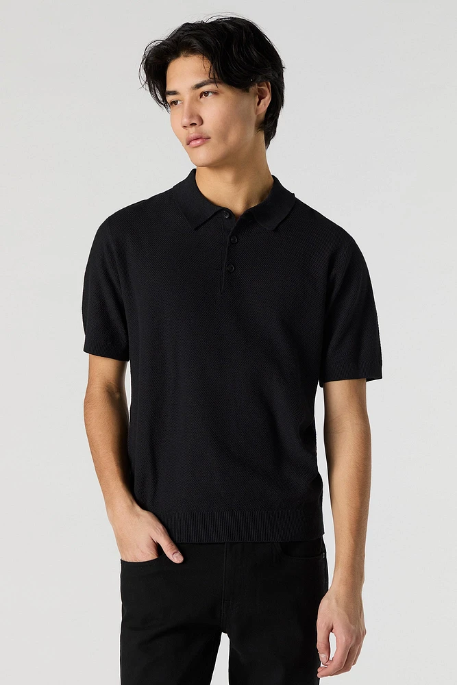 Polo en tricot