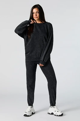 Washed Fleece Jogger