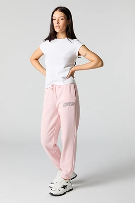 Destination Embroidered Fleece Jogger