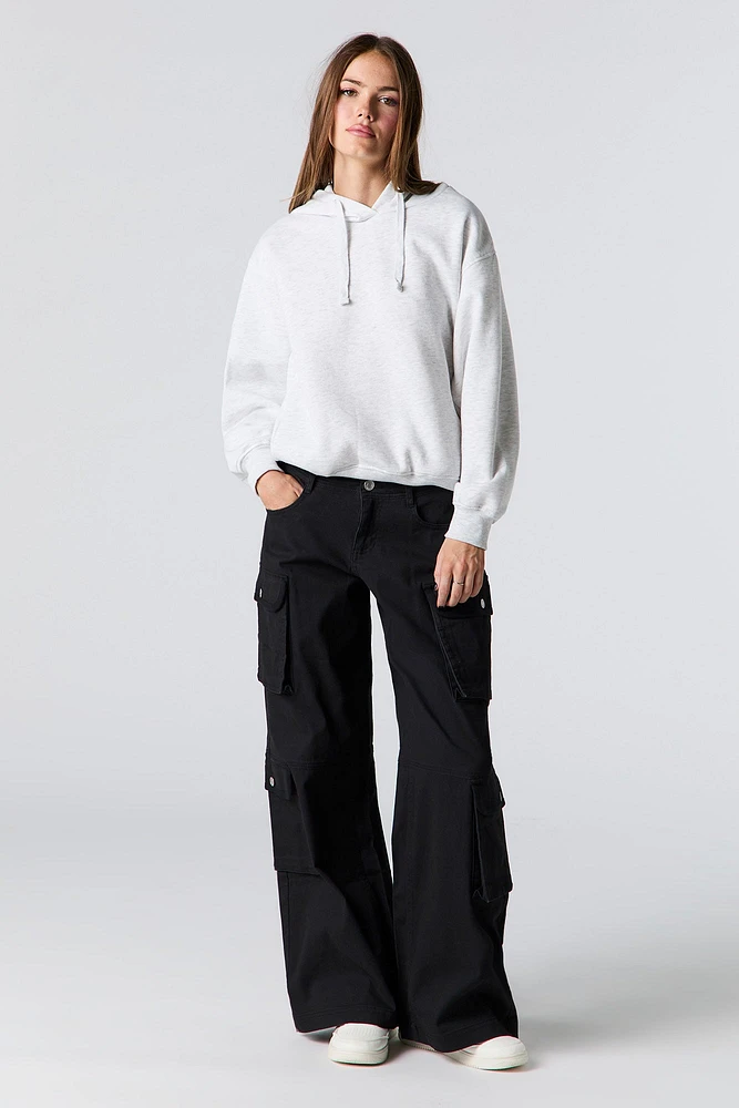 Multi Pocket Wide Leg Cargo Pant