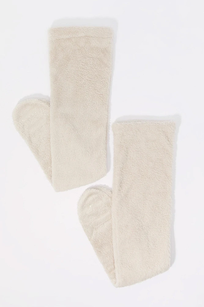 Plush Slipper Socks