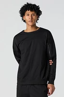 Active Zip Pocket Sweatshirt