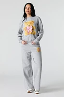 Graphic Fleece Sweatshirt