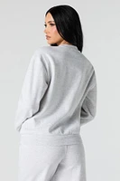 Graphic Fleece Sweatshirt