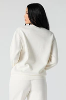 Graphic Fleece Sweatshirt