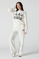 Graphic Fleece Sweatshirt