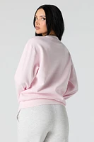 Graphic Fleece Sweatshirt