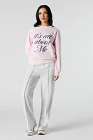 Graphic Fleece Sweatshirt