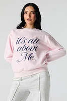 Graphic Fleece Sweatshirt